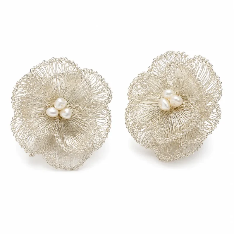 OREYNE Botanical Christmas Rose Jewelry – handcrafted jewelry