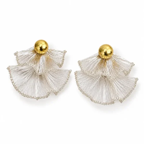 OREYNE Botanical Barlow Columbine Earrings