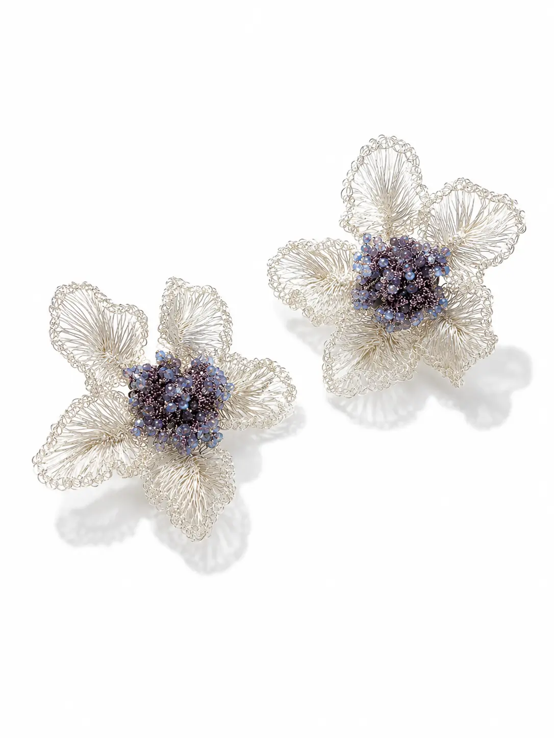 OREYNE Botanical Clematis Earrings