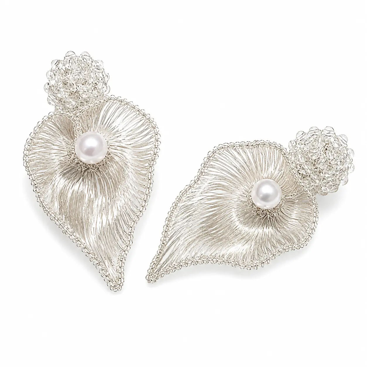 OREYNE Botanical Calla Lily Stud Earrings