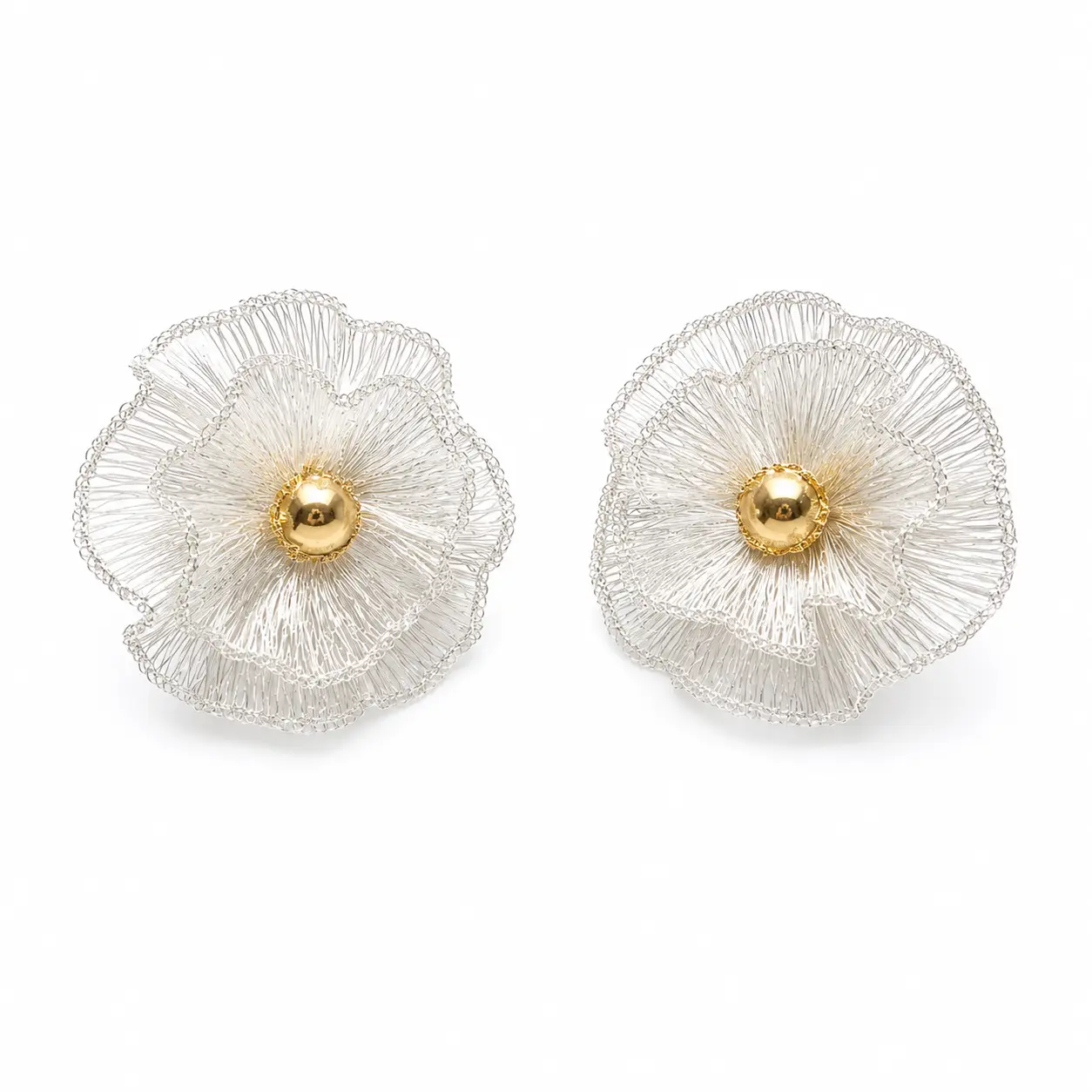 OREYNE Botanical Poppy Earrings